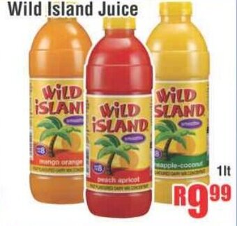 Devland Cash And Carry Wild Island Juice 1lt offer