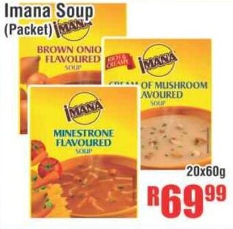 Devland Cash And Carry Imana Soup Packet 20x60g offer