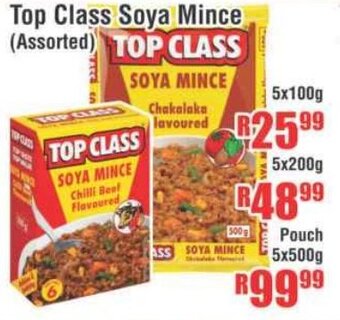 Devland Cash And Carry Top Class Soya Mince Assorted 5x100g offer
