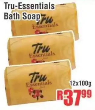 Devland Cash And Carry Tru-Essentials Bath Soap 12x100g offer