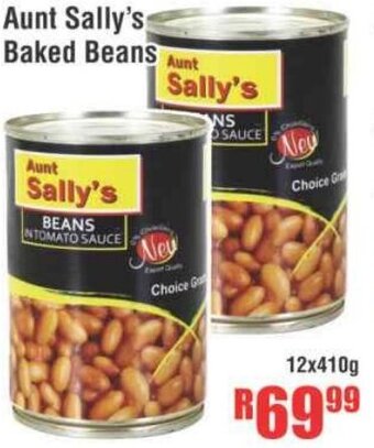 Devland Cash And Carry Aunt Sally's Baked Beans 12x410g offer
