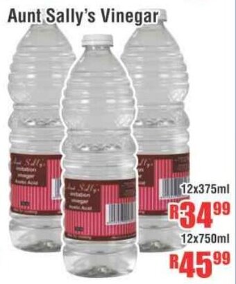 Devland Cash And Carry Aunt Sally's Vinegar 12x375ml offer