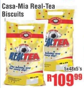 Devland Cash And Carry Casa-Mia Real-Tea Biscuits 5x48x5's offer