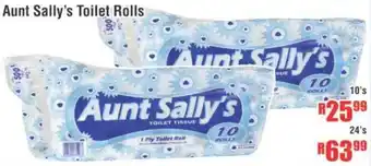 Devland Cash And Carry Aunts Sally's Toilet Rolls 10's offer