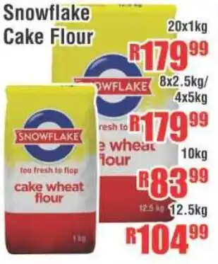 Snowflakes Cake Flour 20x1kg