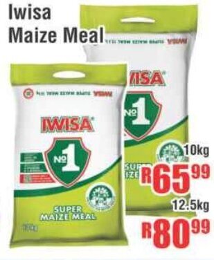 Devland Cash And Carry Iwisa Maize Meal 10kg offer