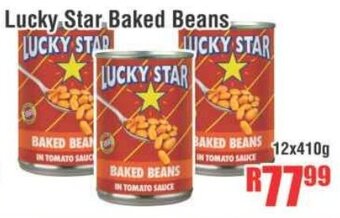 Devland Cash And Carry Lucky Star Baked Beans 12x410g offer