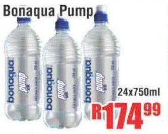 Bonaqua Pump 24x750ml