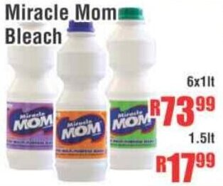 Miracle Mom Bleach 6x1lt