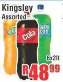 Devland Cash And Carry Kingsley Assorted 6x1lt offer