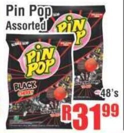 Devland Cash And Carry Pin Pop Assorted 48's offer