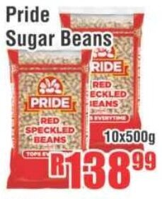 Devland Cash And Carry Pride Sugar Beans 10x500g offer
