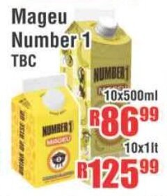 Devland Cash And Carry Mageu Number 1 TBC 10x500ml offer