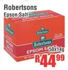 Robertsons Epson Salt 50x14g