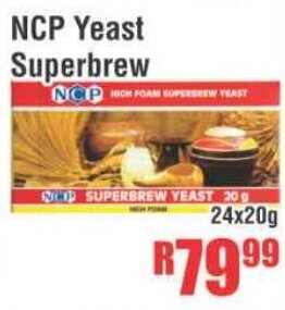 Devland Cash And Carry NCP Yeast Superbrew 24x20g offer