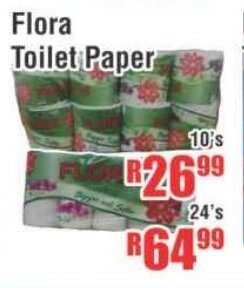 Devland Cash And Carry Flora Toilet Paper 10's offer