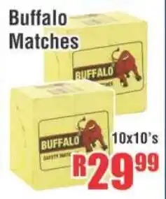 Buffalo Matches 10x10's