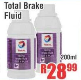 Devland Cash And Carry Total Brake Fluid 200ml offer