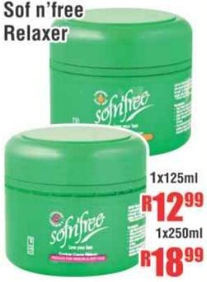 Sof n' free Relaxer 1x125ml