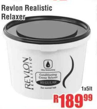 Devland Cash And Carry Revlon Realistic Relaxer 1x5lt offer