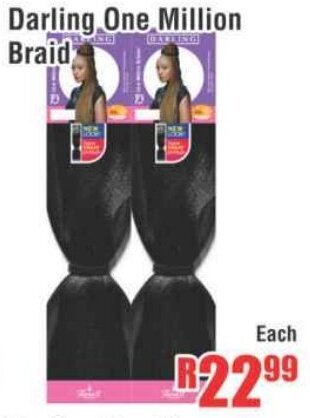 Devland Cash And Carry Darling One Million Braid offer