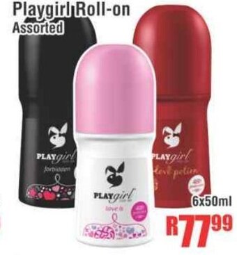 Devland Cash And Carry Playgirl Roll-on Assorted 6x50ml offer