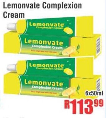Devland Cash And Carry Lemonvate Complexion Cream 6x50ml offer
