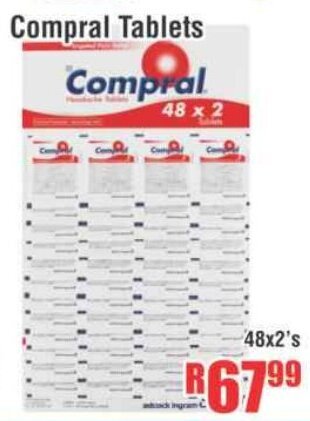 Devland Cash And Carry Compral Tablets 48x2's offer