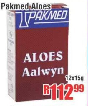 Devland Cash And Carry Pakmed Aloes 12x15g offer