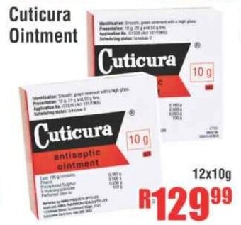 Cuticura Ointment 12x10g