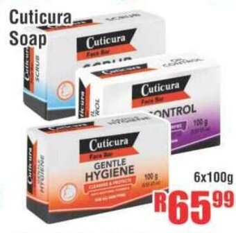 Devland Cash And Carry Cuticura Soap 6x100g offer