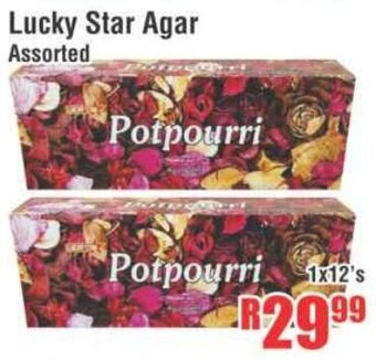 Devland Cash And Carry Lucky Star Agar Assorted 1x12's offer
