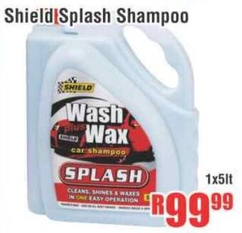 Devland Cash And Carry Shield Splash Shampoo 1x5lt offer