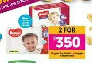 Game Huggies Dry Comfort Or Huggies Nappies Pants-For 2 offer