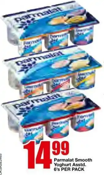 OK Foods Parmalat Smooth Yoghurt 6's offer