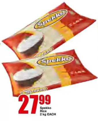 OK Foods Spekko Ric 2kg offer