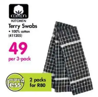 Terry Swabs 3-pack