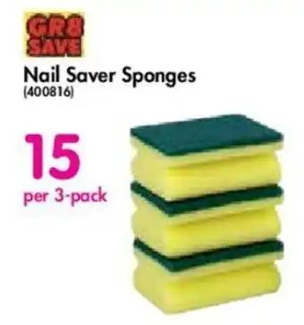 Makro Nail Saver Sponges 3-pack offer