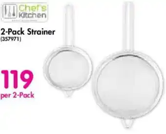 Chef's Kitchen Strainer 2-pack