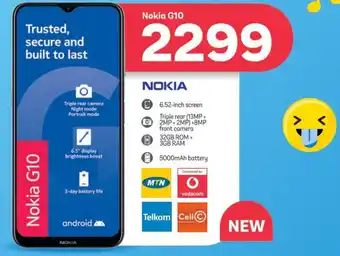 PEP Nokia G10 32GB offer