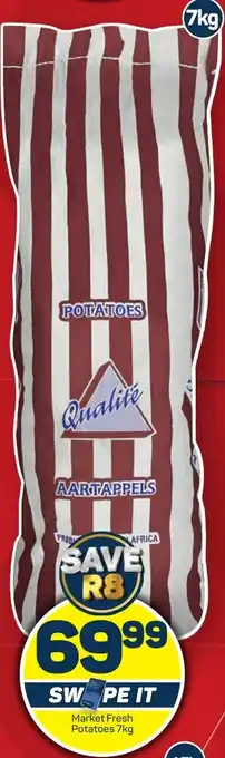 Market Fresh Potatoes 7kg