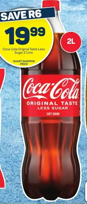 Pick n Pay Liquor Coca-Cola Original Taste Less Sugar 2 Litre offer