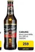 Makro Carling Black Label NRBs-24 x 330ml Per Case offer