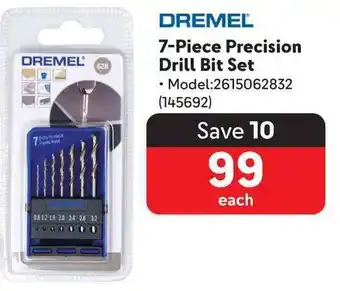 Makro 7-Piece Precision Drill Bit Set offer