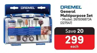 Makro DREMEL General Multipurpose Set offer