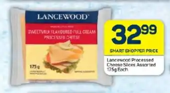 Pick n Pay Hypermarket Lancewood Processed Cheese Slices Assorted 175g Each offer