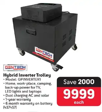 Makro Hybrid Inverter Trolley offer