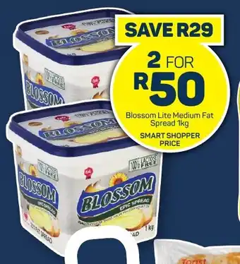 Blossom Lite Medium Fat Spread 1kg