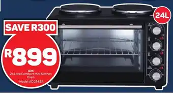 Pick n Pay Hypermarket Aim 24 Litre Compact Mini Kitchen Oven offer