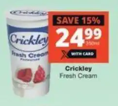 Shoprite Crickley Fresh Cream offer